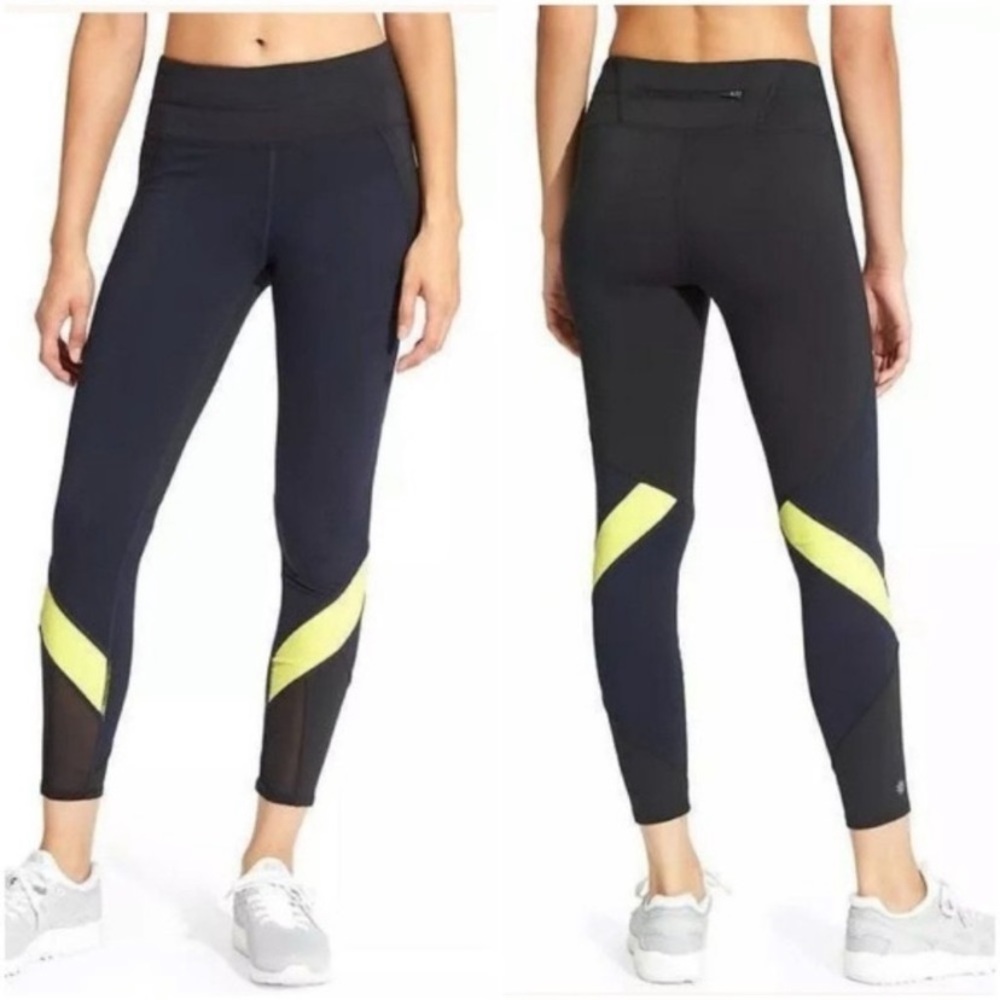 Athleta Colorblock Spliced Sonar tights